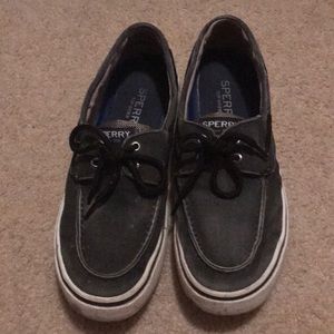 Sperry topsider black